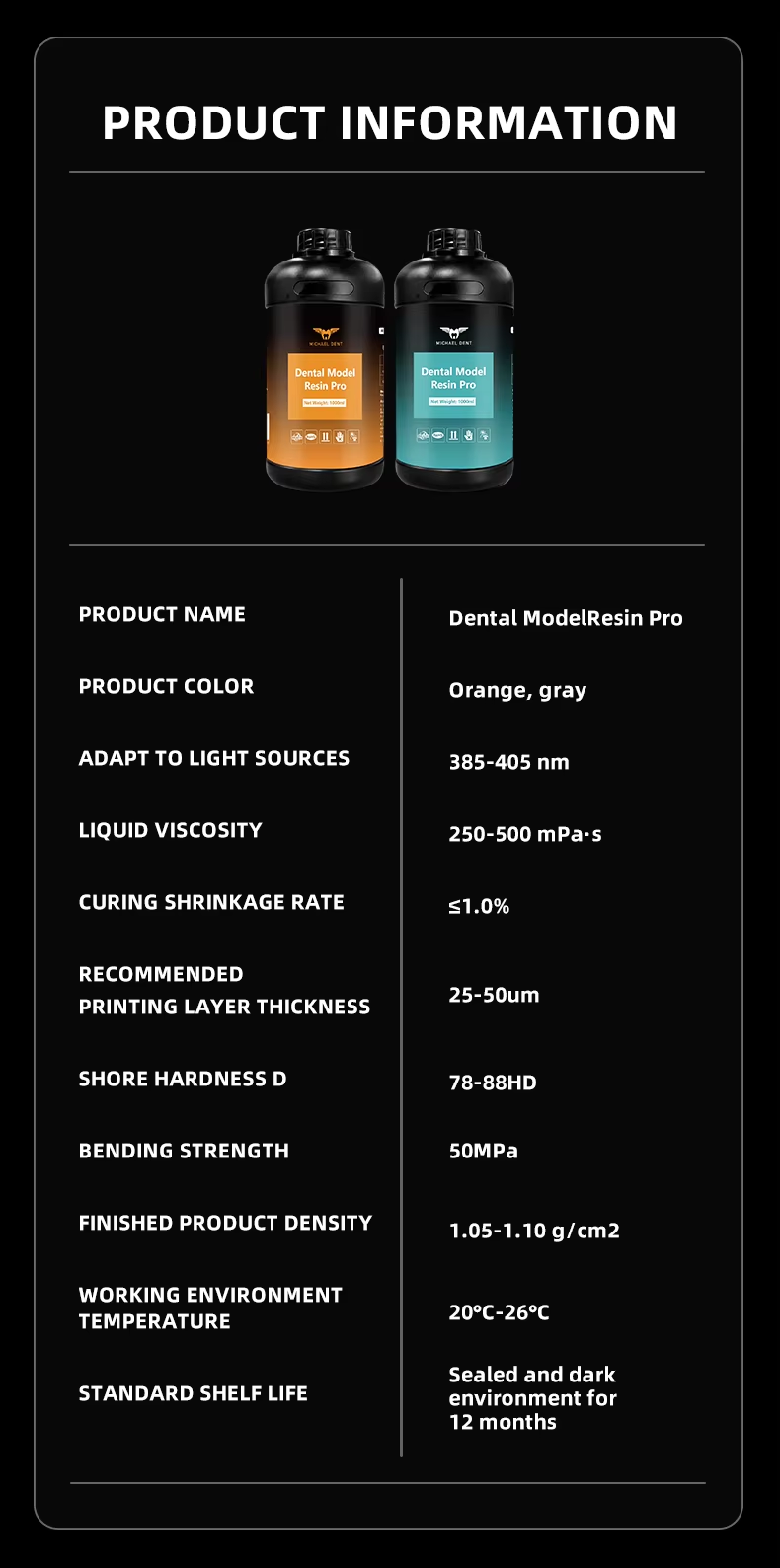 Dental Alcohol Wash Model Resin Liquid