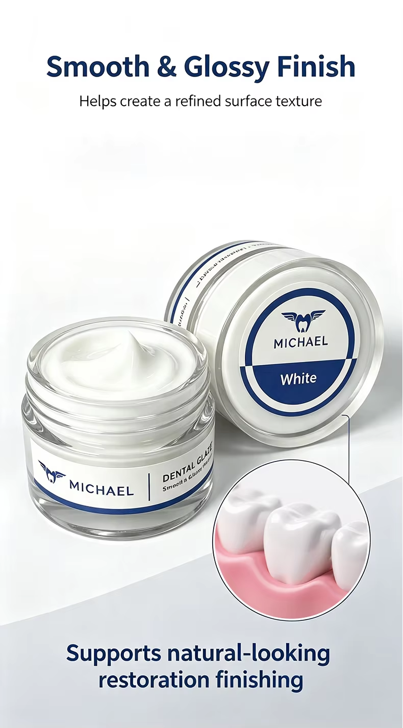 dental stain & glaze paste