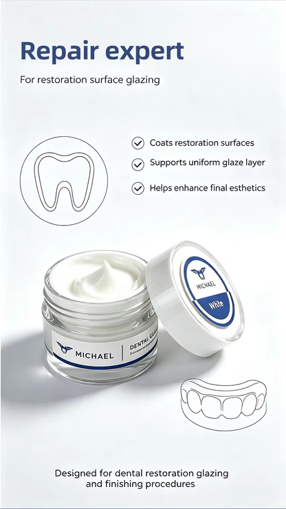 dental stain & glaze paste