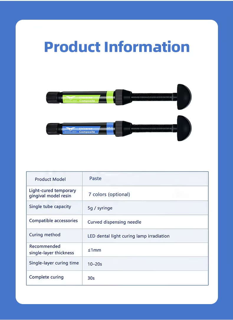 Dental Light-Cured Gingival Barrier