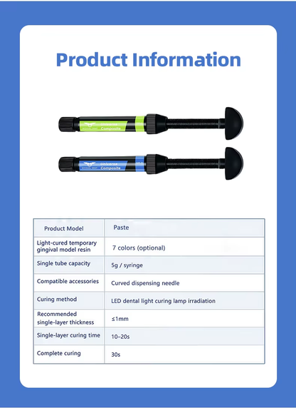 Dental Light-Cured Gingival Barrier